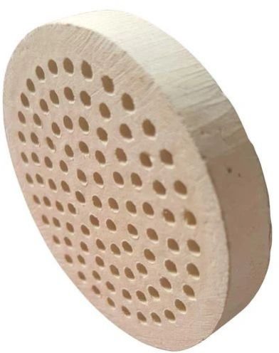 50x73x10mm Round Ceramic Foundry Filter